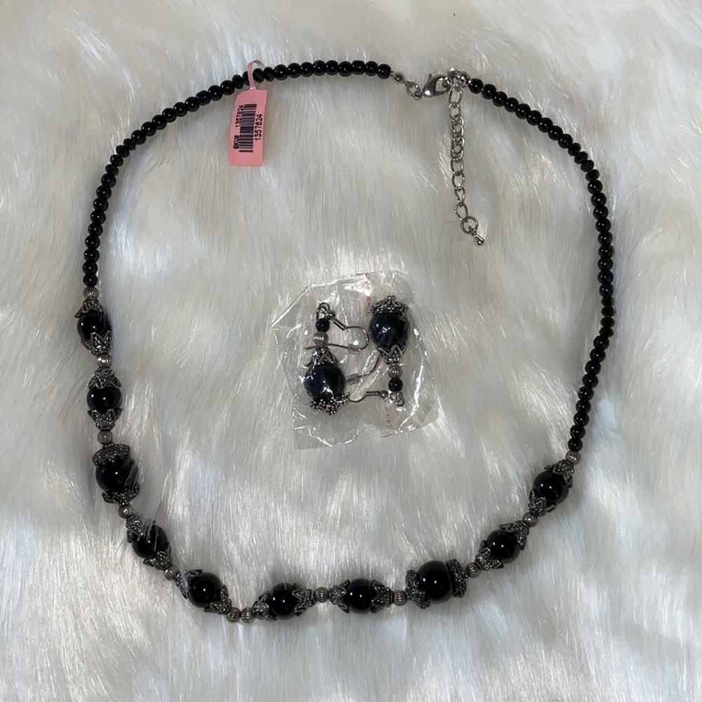 Vintage necklace and earring set